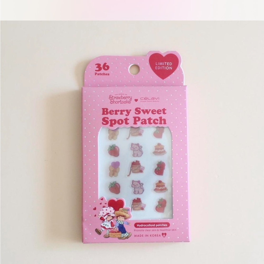 Strawberry Shortcake pimple hydrocolloid patches skincare brand new 36 ct